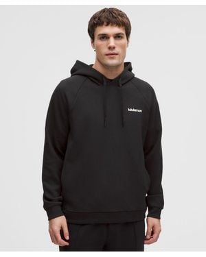 lululemon – Smooth Spacer Classic-Fit Pullover Hoodie Wordmark – – Size Medium - Black