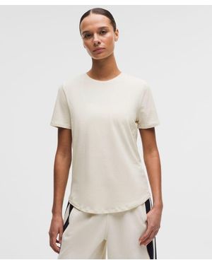 lululemon Love Curved-Hem Crewneck T-Shirt - White