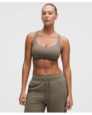 lululemon Flexyflex Strappy Yoga Bra - Green