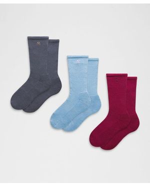 lululemon Daily Essential Crew Socks - Blue