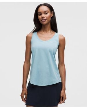 lululemon – Love Tank Top – – Size 4 - Blue