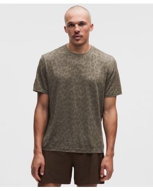 lululemon – Metal Vent Tech Relaxed-Fit Short-Sleeve Shirt – – Size Large - Grey