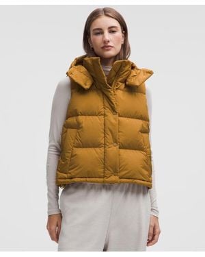 lululemon – Wunder Puff 644-Down-Fill Cropped Vest – – Size 4 - Multicolour