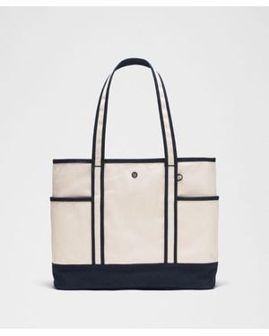 lululemon – Daily Multi-Pocket Zip-Top Tote Bag 18L – - White