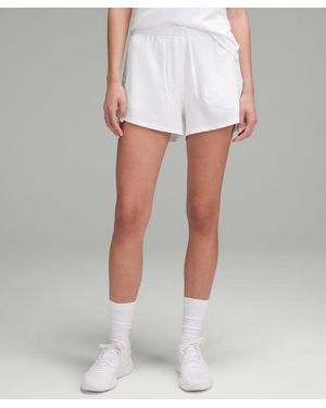 lululemon Court Rival High-Rise Short 3" - White