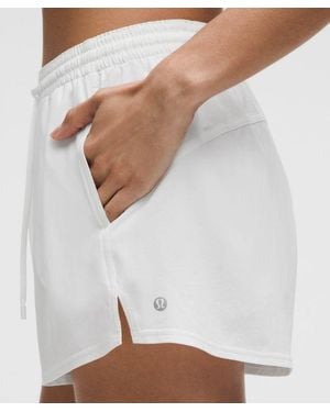 lululemon Pace Rival High-Rise Short 3" - White