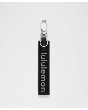 lululemon Never Lost Keychain - White
