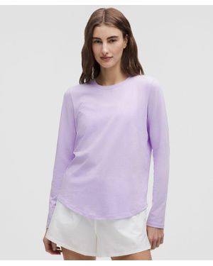 lululemon Love Long-Sleeve Shirt - Purple
