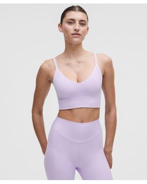 lululemon Focuser Scoop-Neck Bra Nulu - White