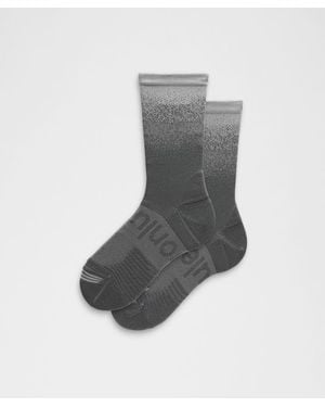 lululemon – Power Stride Crew Socks Ombre – – Size Large - Grey