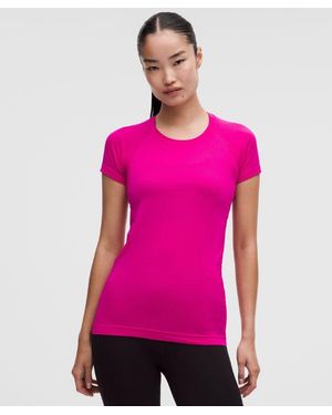 lululemon Swiftly Tech Short-Sleeve Shirt 2 - Pink