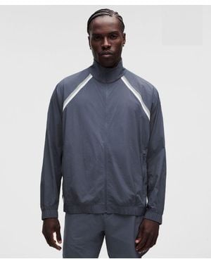 lululemon – Pace Breaker Track Jacket Glyde – – Size Large - Blue