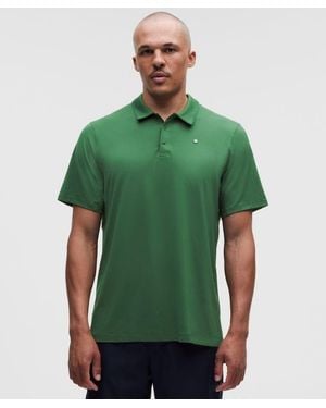 lululemon – Logo Sport Polo Short-Sleeve – – Size Large - Green