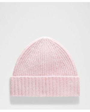 lululemon – Ribbed-Knit Wide-Cuff Beanie Hat – - Pink