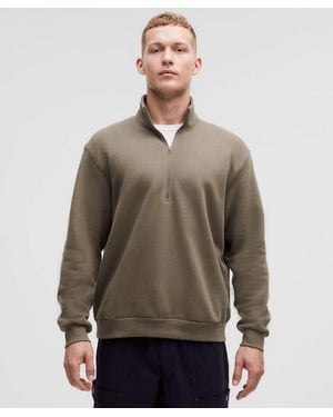 lululemon Steady State Half Zip - Brown
