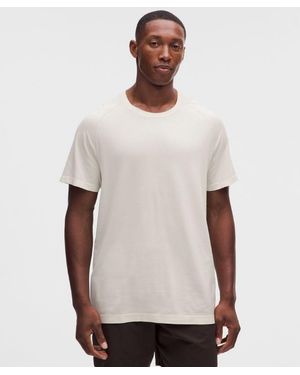 lululemon Metal Vent Tech Short-Sleeve Shirt - White
