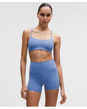 lululemon Wunder Train Strappy Racer Bra - Blue