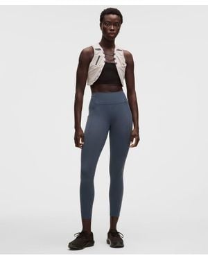 lululemon – Swift Speed High-Rise Tight Leggings – 25" – – Size 4 - Blue