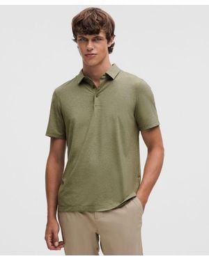 lululemon – Evolution Short-Sleeve Polo Shirt – – - Green