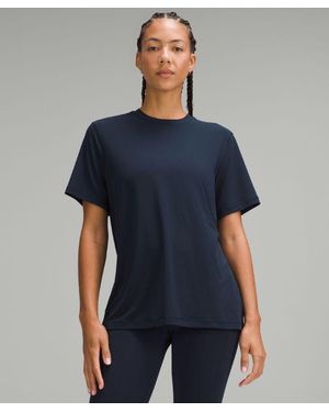 lululemon – Jersey Training Short-Sleeve Shirt – – Size 4 - Blue