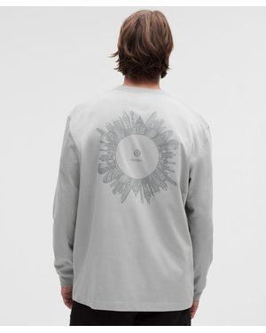 lululemon – Heavyweight -Jersey Long-Sleeve Shirt London – – Size Small - Grey
