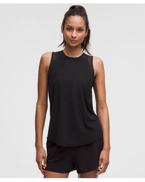 lululemon – Sculpt Tank Top Pleated – – Size 4 - Black