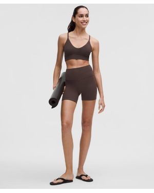 lululemon Align No Line High-Rise Short 6" - Brown