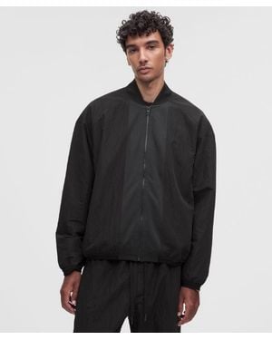 lululemon – Mesh-Panelled Track Jacket – – Size Large - Black