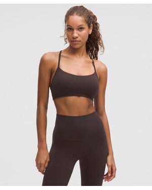 lululemon Flow Y Bra Light Support, A/B Cup - Black