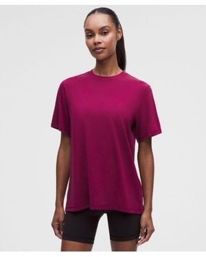 lululemon – Jersey Training Short-Sleeve Shirt – – Size 4 - Purple