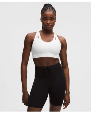 lululemon – Levitation Sports Bra High Support, B–Dd Cups – – Size 6 - White
