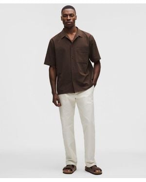 lululemon Airing Easy Camp-Collar Shirt - Brown