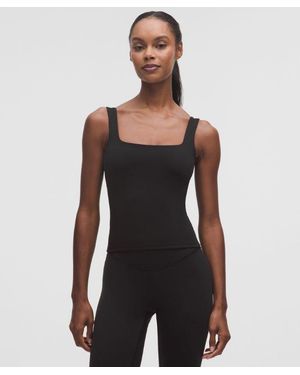 lululemon Wunder Under Smoothcover Tank Top - Black