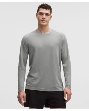 lululemon Metal Vent Tech Long-Sleeve Shirt - Grey