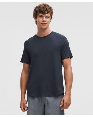lululemon – License To Train Short-Sleeve Shirt – – Size Large - Blue