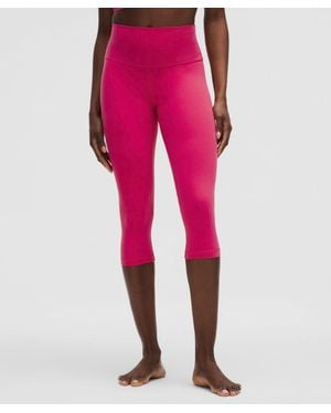 lululemon Align High-Rise Crop 17" - Pink