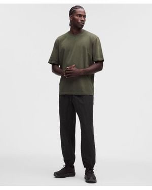 lululemon – Mesh Panelled Track Trousers Regular – – Size Large - Black