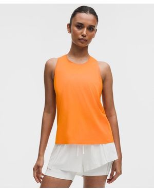 lululemon – Fast And Free Singlet – – - Orange