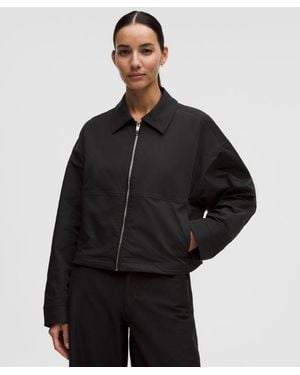 lululemon Twill Collared Jacket - Black
