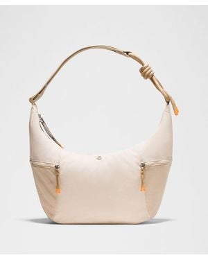lululemon – Large Slouchy Sling Bag 13L Paracord – Colour Khaki - Natural