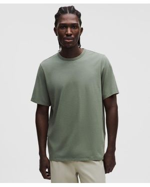 lululemon – Organic Classic-Fit T-Shirt – /Pastel – Size Large - Green