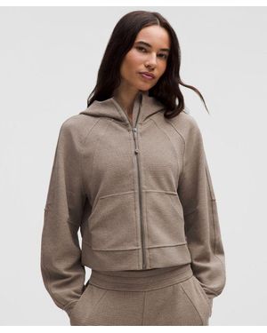 lululemon Scuba Oversized Full-Zip Hoodie - Brown