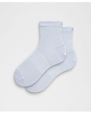lululemon – Power Stride Ankle Socks – – Size Large - Blue