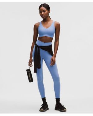 lululemon – Glow Up Super-High-Rise Tight Leggings – 25" – – Size 4 - Blue