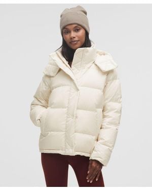 lululemon – Wunder Puff 644-Down-Fill Jacket – – Size 4 - Natural