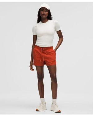 lululemon Dance Studio High-Rise Short 3.5" - Red