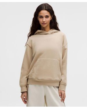 lululemon – Steady State Hoodie – Colour Khaki – - Natural