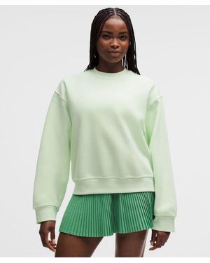 lululemon – Steady State Crew Sweatshirt – /Pastel – Size Large - Green