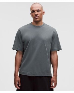 lululemon – Pique Performer Relaxed T-Shirt – – Size Large - Grey