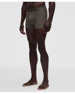 lululemon Soft Stretch Active Boxer Brief 3" - Black